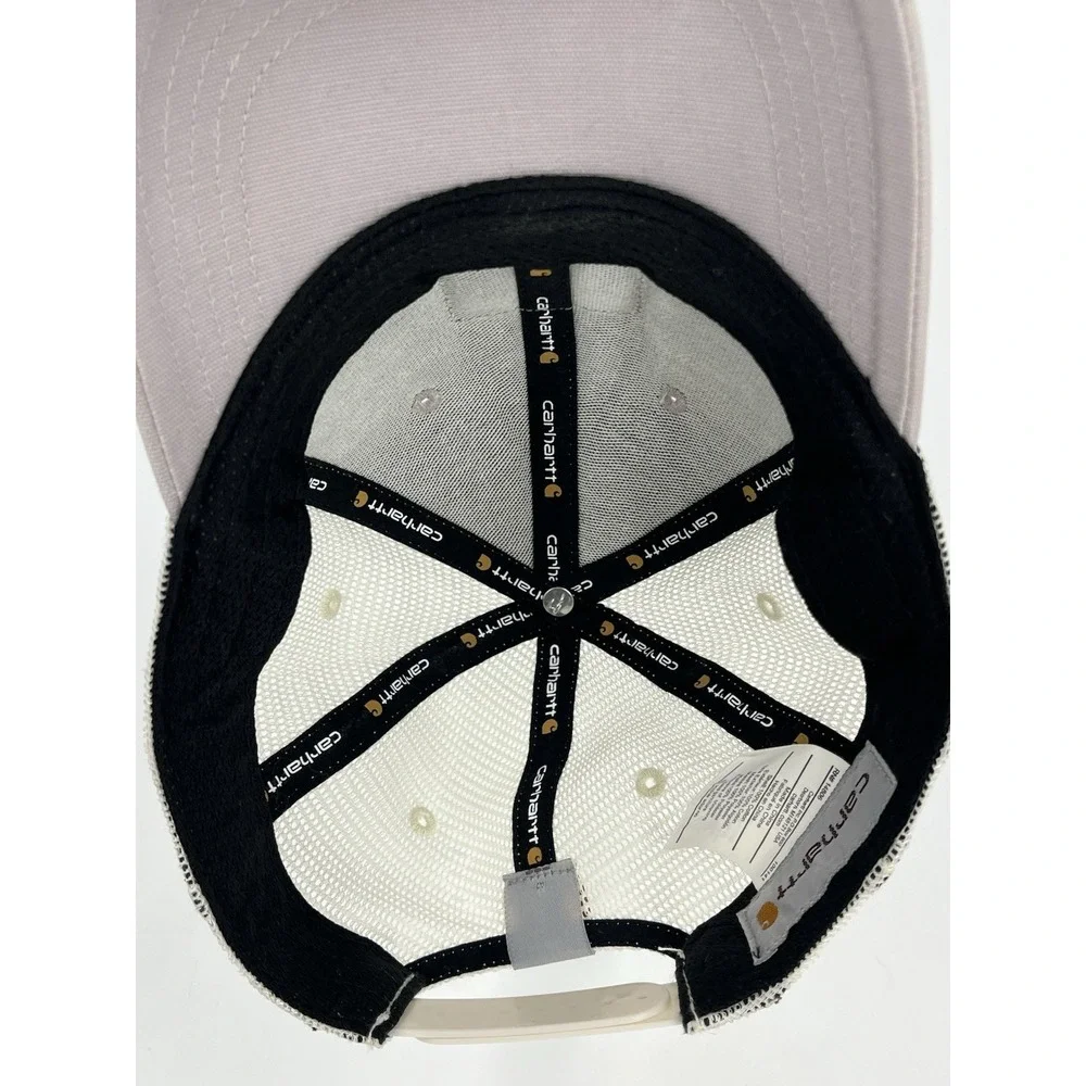 Carhartt‎ 100141 Odessa Cap Purple Canvas Patch Snap Back Mesh Adjustable Womens